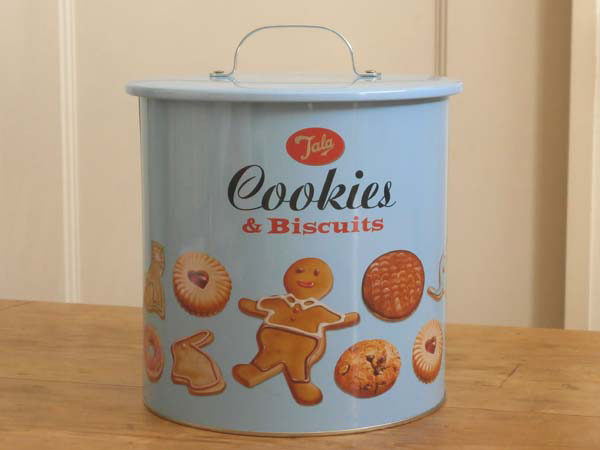 アンティーク クッキー缶 イギリス T a l a社
